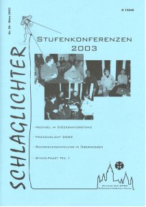 Schlaglichter - Ausgabe 58 - März 2003