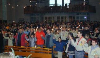 Gottesdienst in Mainz